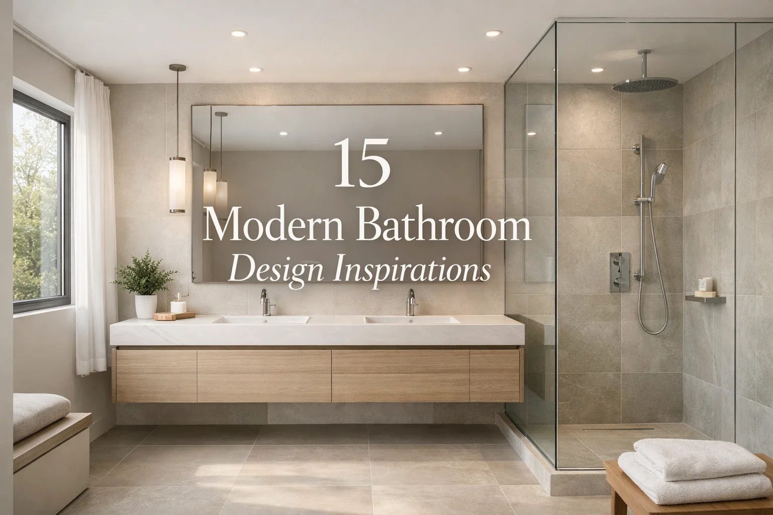 15 Modern Bathroom Design Inspirations 2026