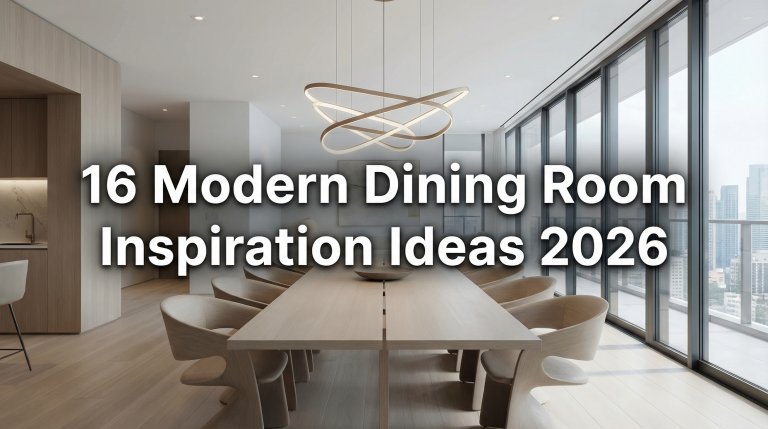 16 Modern Dining Room Inspiration Ideas 2026