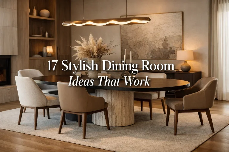 17 Stylish Dining Room Ideas That Work 2026
