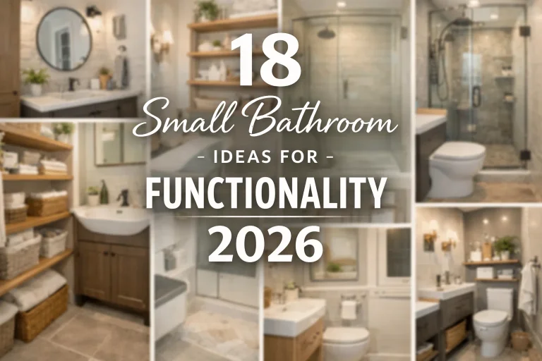 18 Small Bathroom Ideas for Functionality 2026