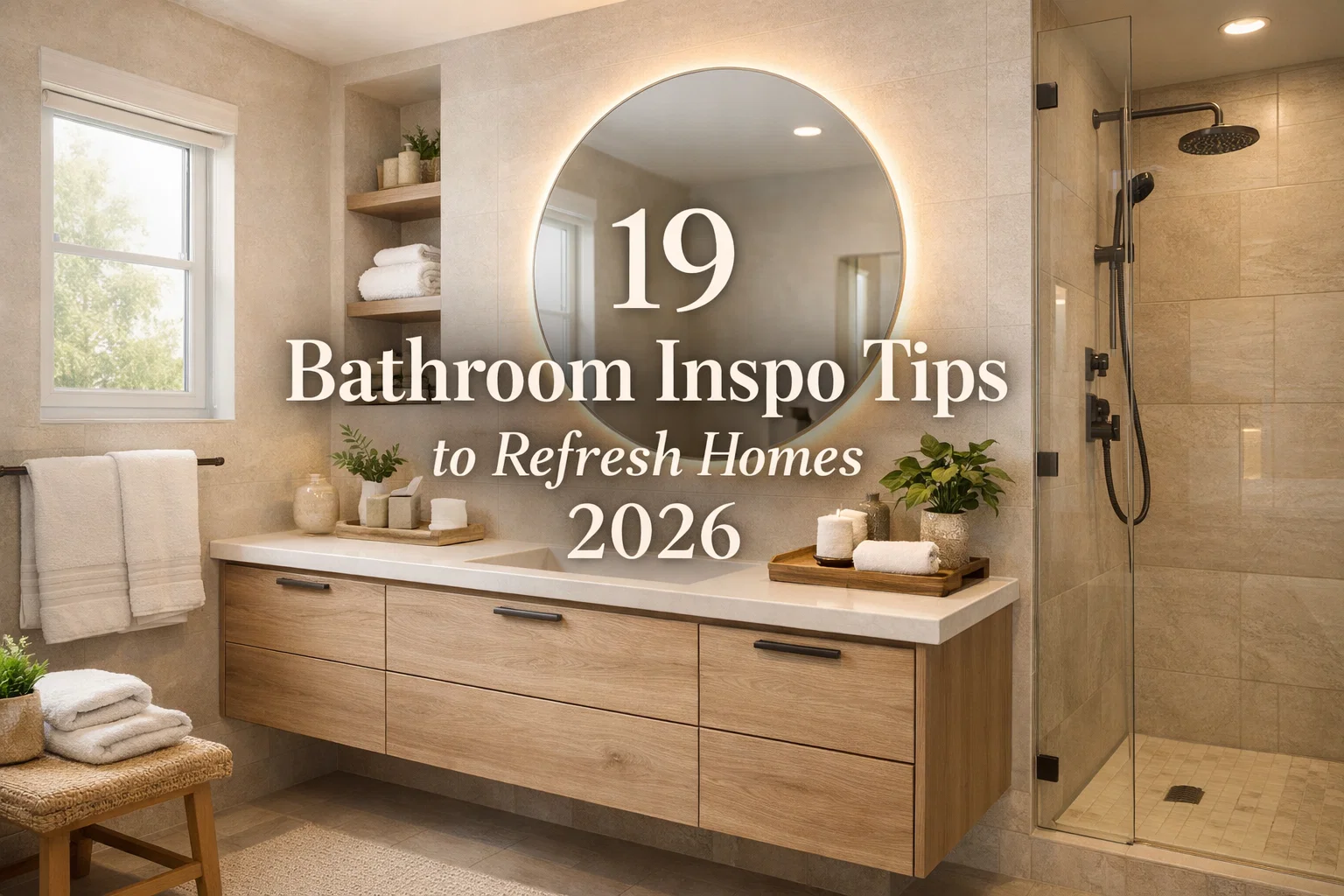 19 Bathroom Inspo Tips to Refresh Homes 2026