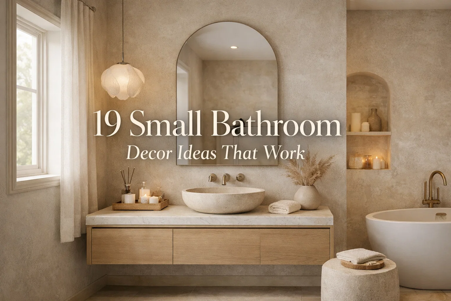 19 Small Bathroom Decor Ideas That Work 2026