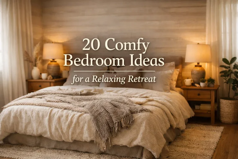 20 Comfy Bedroom Ideas for a Relaxing Retreat 2026