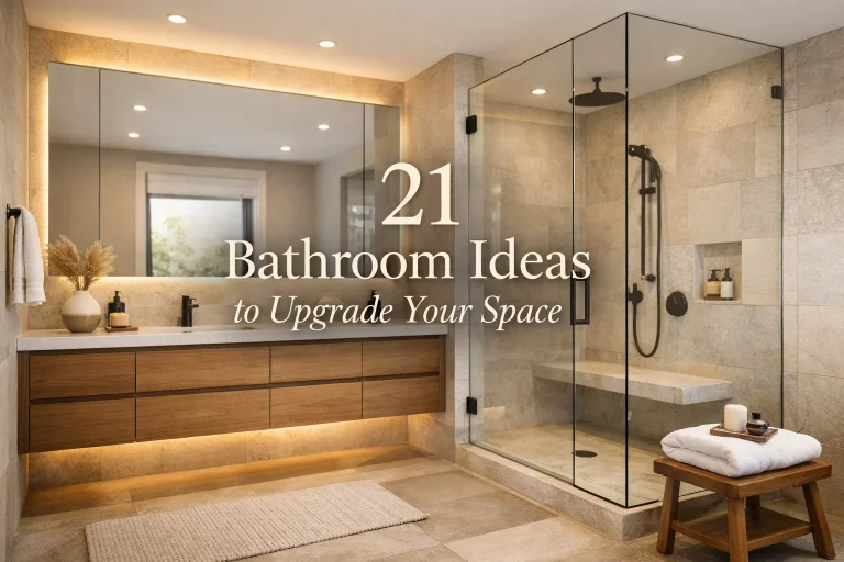 21 Bathroom Ideas to Upgrade Your Space 2026