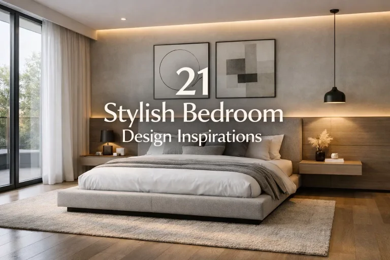 21 Stylish Bedroom Design Inspirations 2026