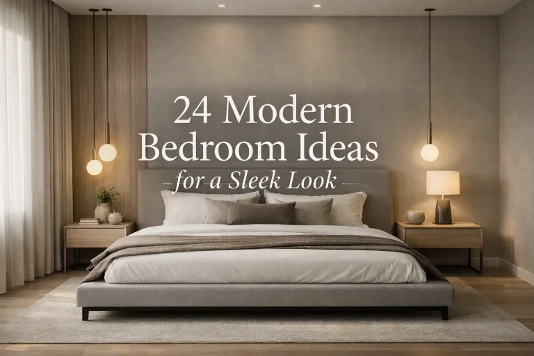 24 Modern Bedroom Ideas for a Sleek Look 2026