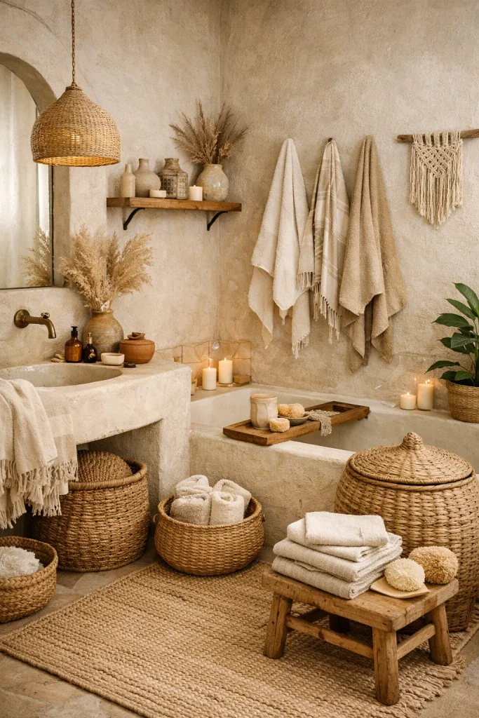 16 Boho Bathroom Ideas for Chic Vibes 2026