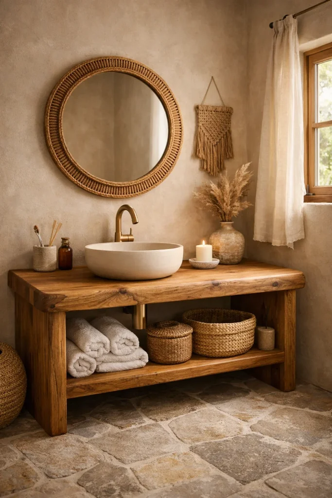 16 Boho Bathroom Ideas for Chic Vibes 2026