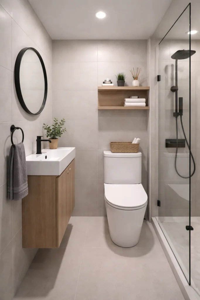 13 Tiny Bathroom Ideas That Save Space 2026