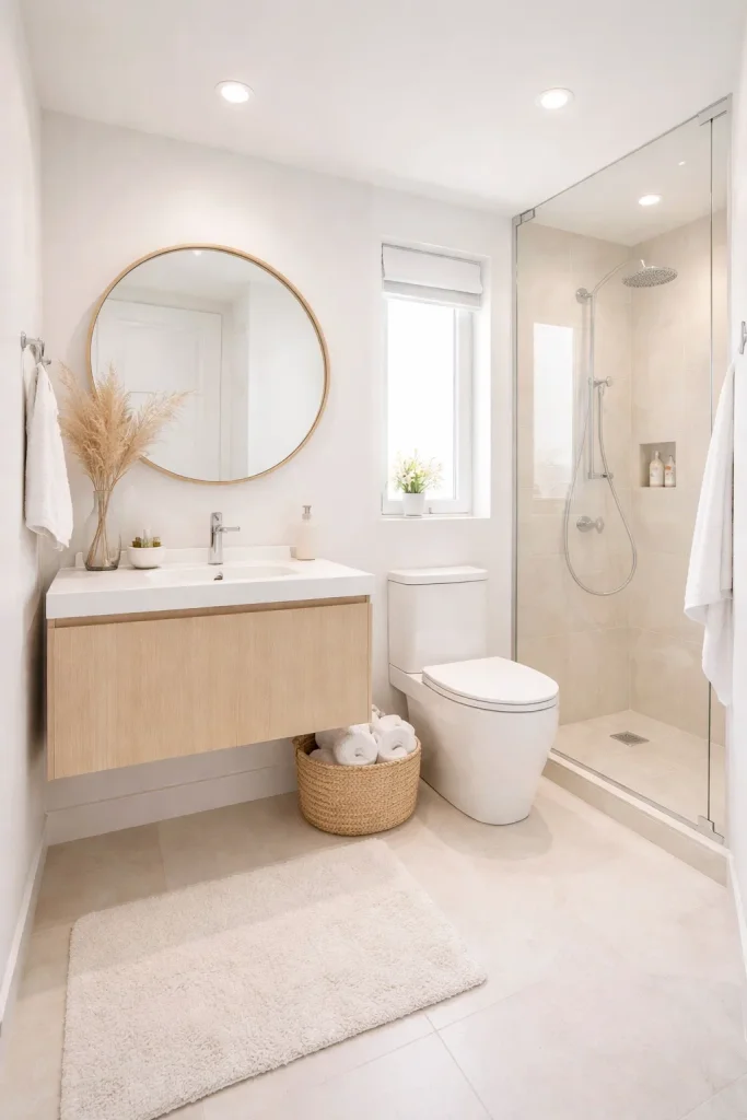 13 Tiny Bathroom Ideas That Save Space 2026