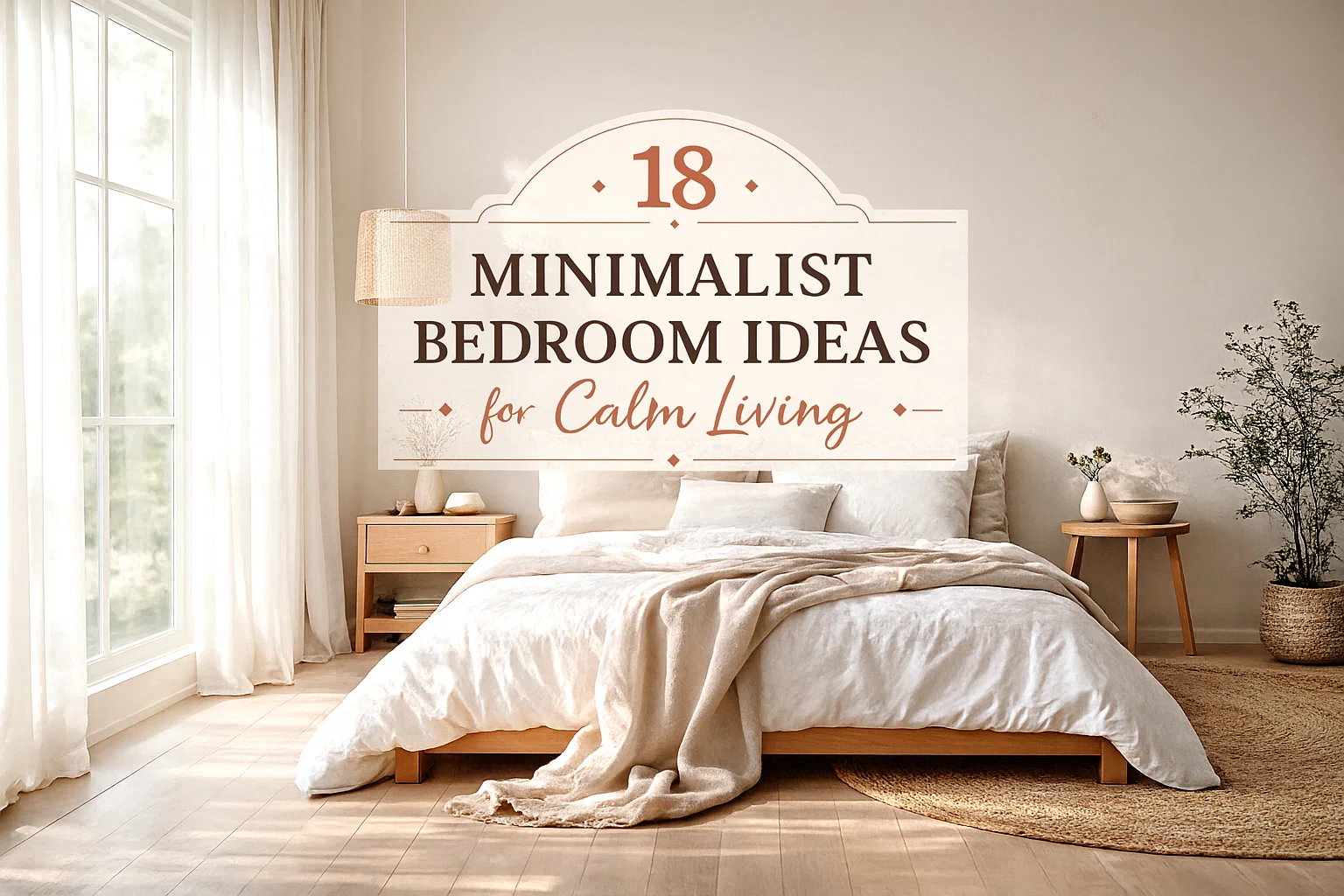 18 Minimalist Bedroom Ideas for Calm Living