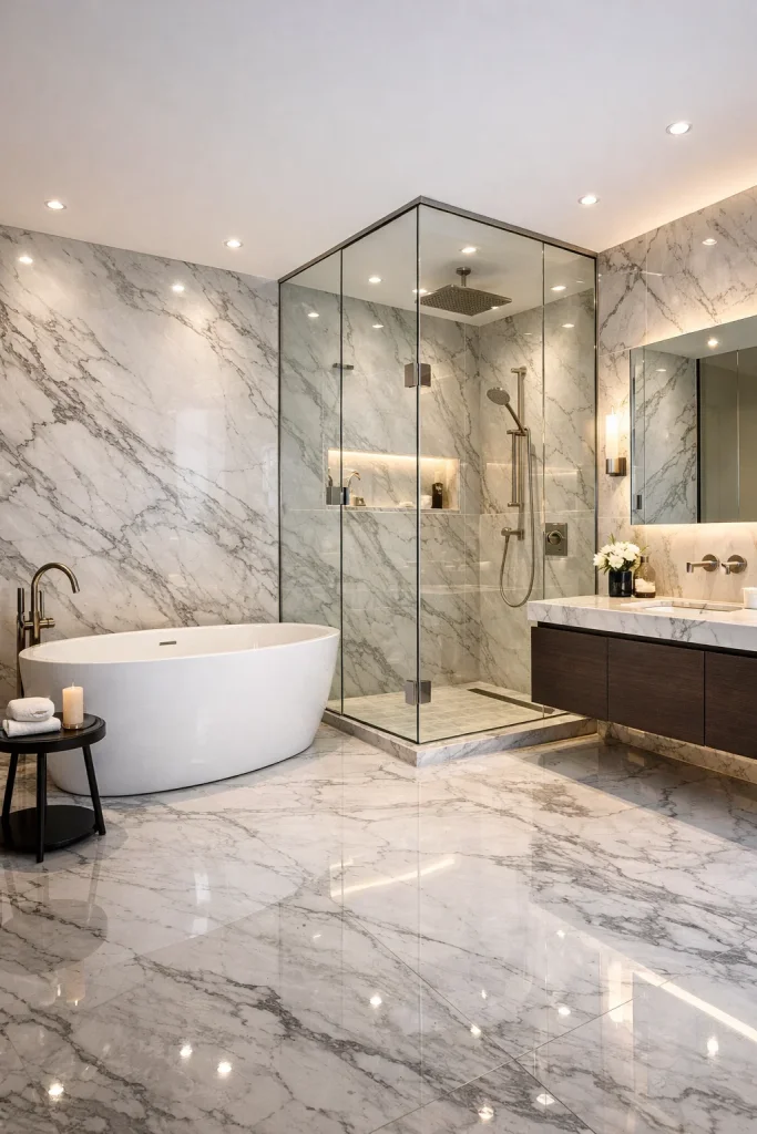 15 Bathroom Interior Designs with Comfort 2026