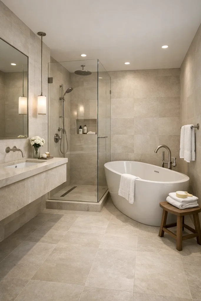 17 Bathroom Tile Ideas for Stunning Interiors 2026