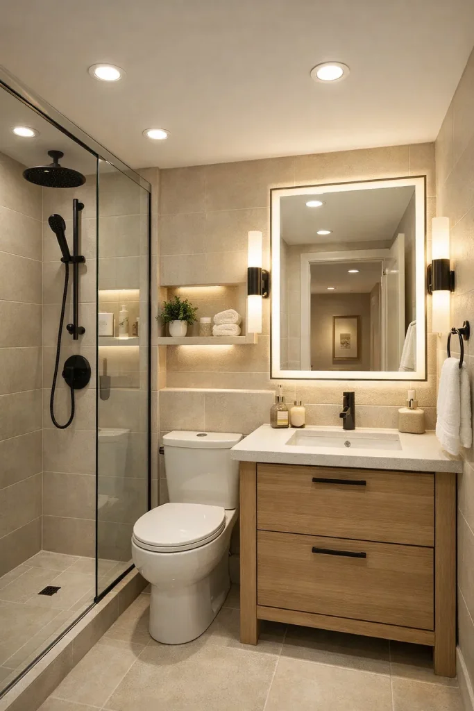 13 Tiny Bathroom Ideas That Save Space 2026
