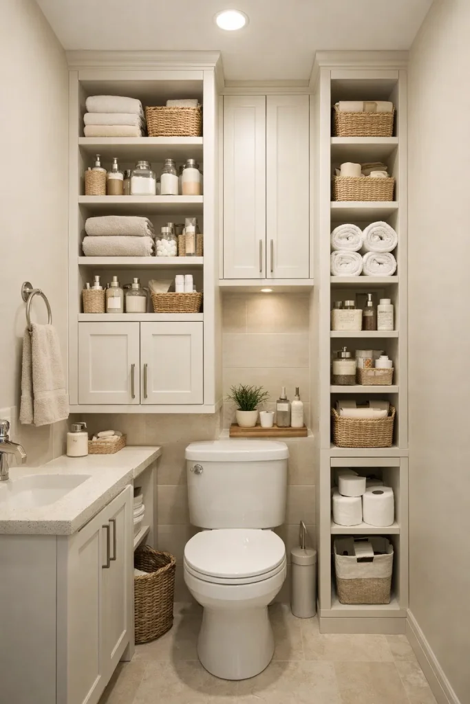 13 Tiny Bathroom Ideas That Save Space 2026