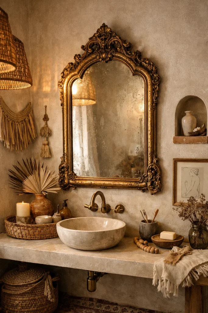 16 Boho Bathroom Ideas for Chic Vibes 2026