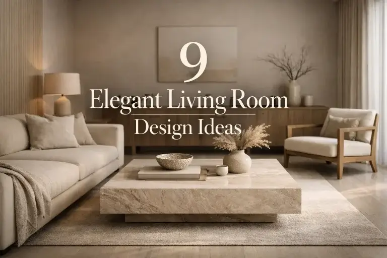 9 Living Room Interiors with Elegant Style 2026