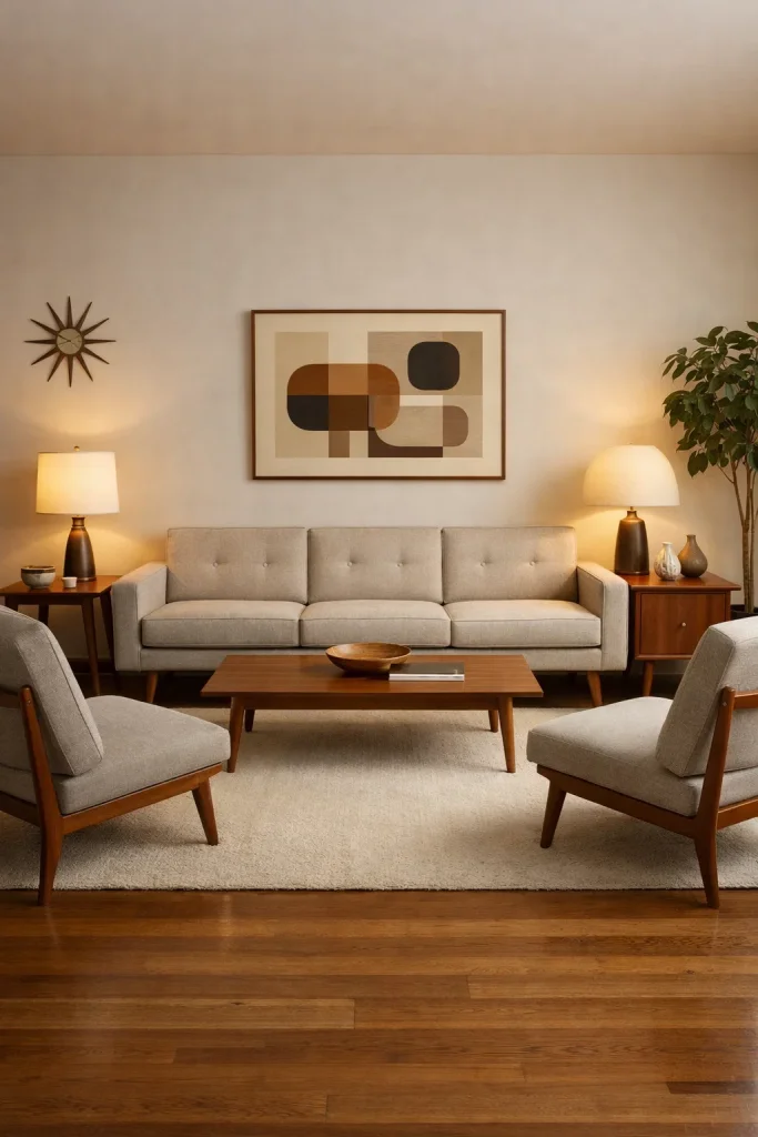8 Mid Century Modern Living Room Ideas 2026