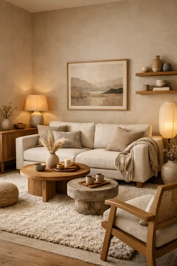 12 Japandi Living Room Ideas for Calm Homes 2026