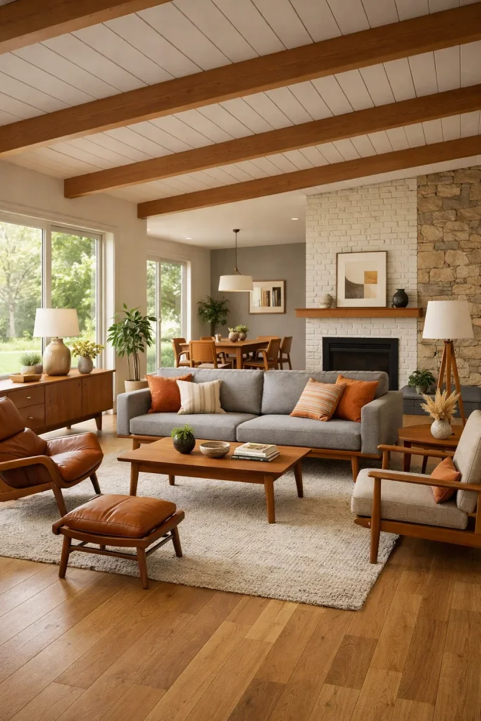 8 Mid Century Modern Living Room Ideas 2026