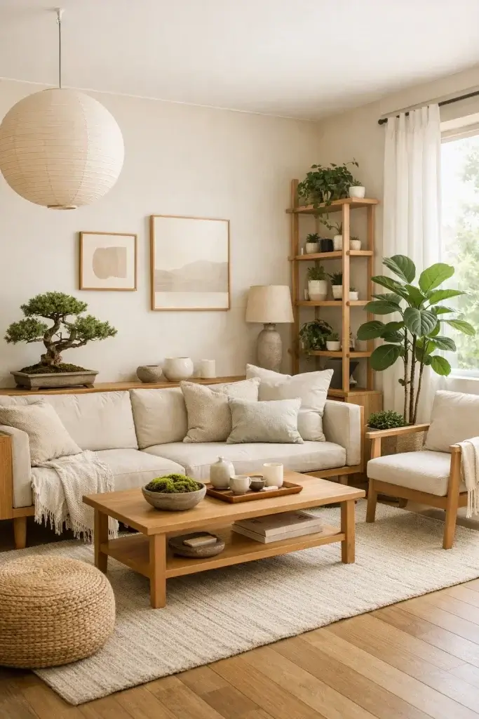 12 Japandi Living Room Ideas for Calm Homes 2026