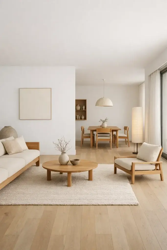 12 Japandi Living Room Ideas for Calm Homes 2026