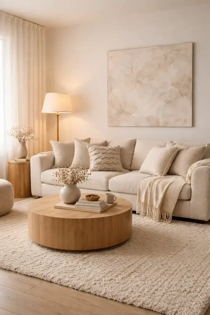 9 Neutral Living Room Ideas That Feel Warm 2026