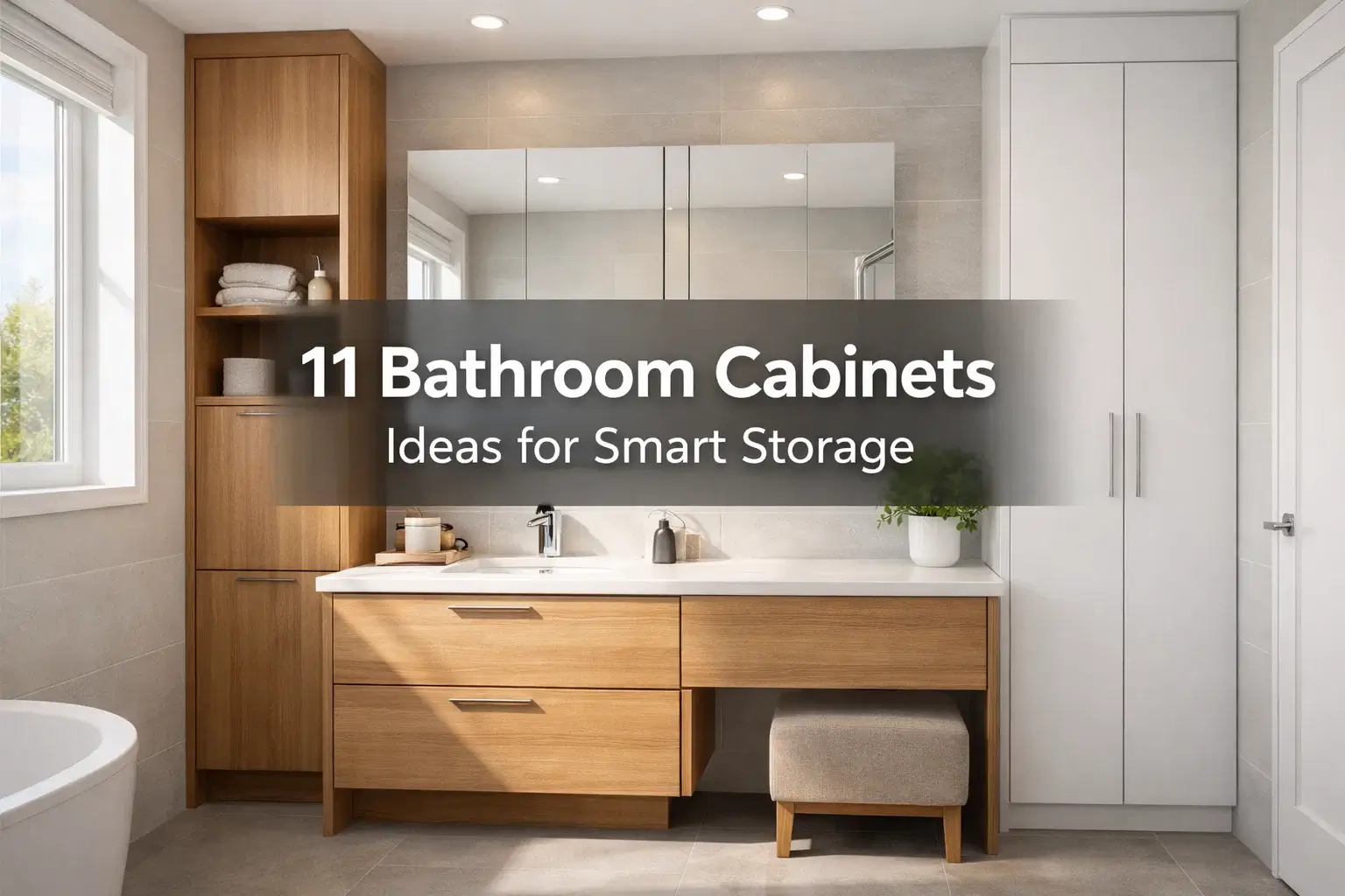 11 Bathroom Cabinets Ideas for Smart Storage 2026