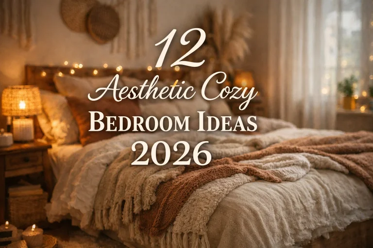 12 Aesthetic Cozy Bedroom Ideas 2026