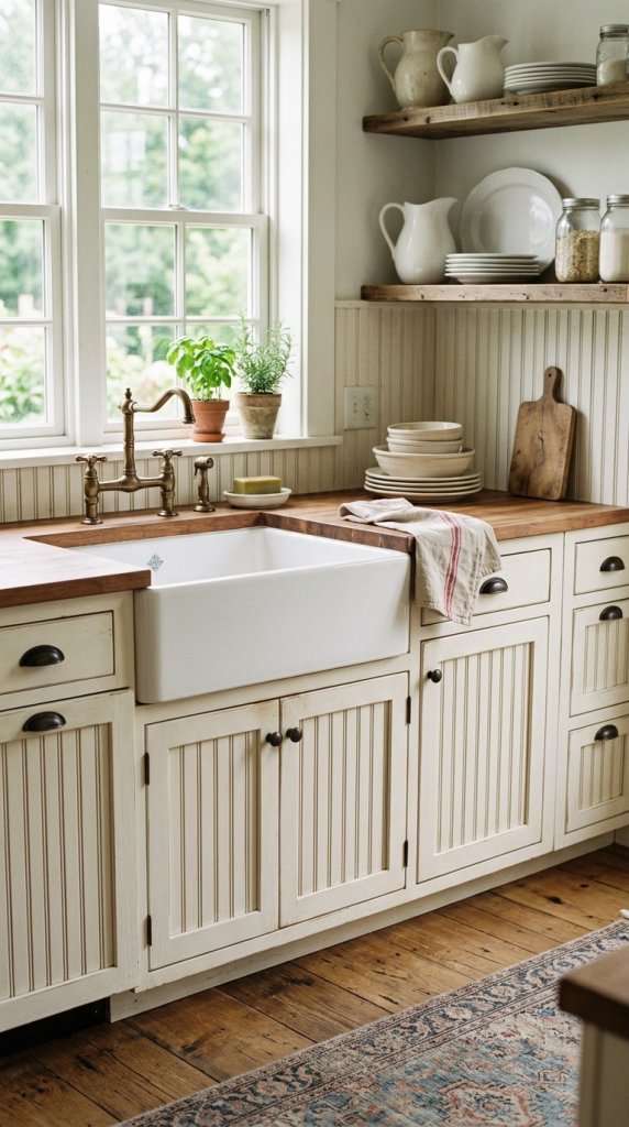 11 Rustic White Kitchen Cabinets Ideas 2026