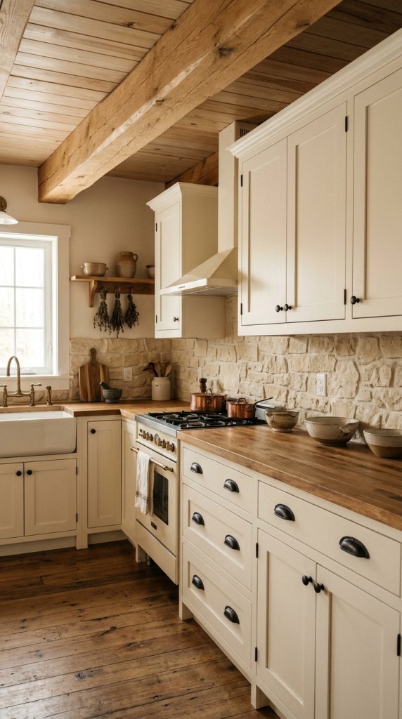 11 Rustic White Kitchen Cabinets Ideas 2026