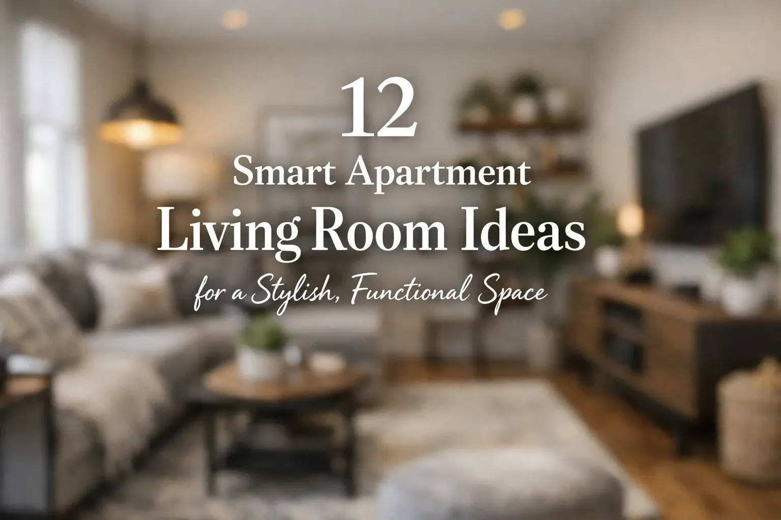 Apartment Living Room Inspiration: 12 Smart Ideas for a Stylish, Functional Space