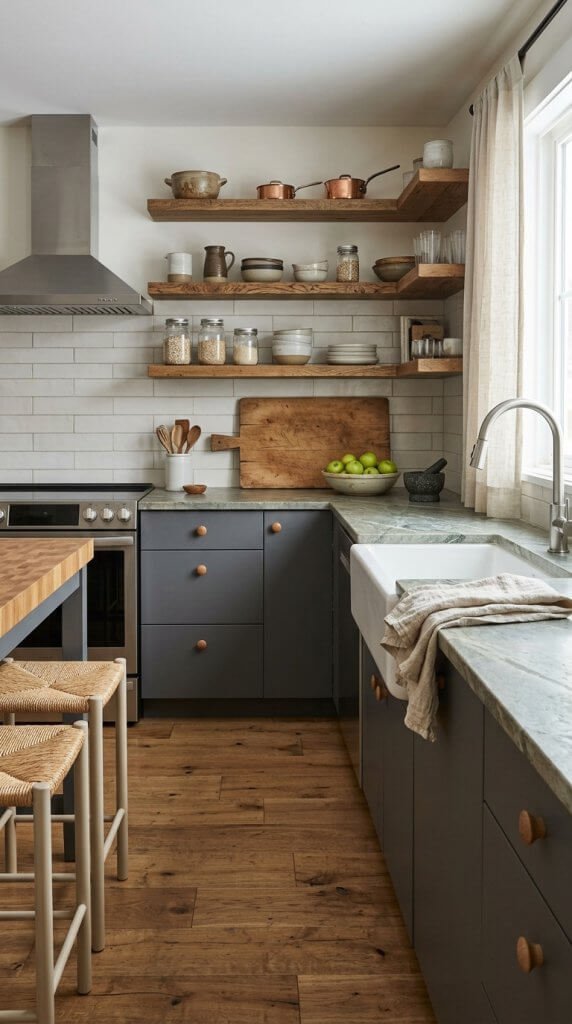 14 Small Modern Farmhouse Kitchen Ideas - Smart Tips for a Stylish, Functional Space