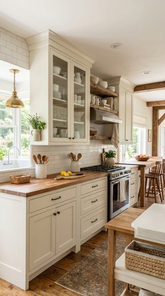 14 Small Modern Farmhouse Kitchen Ideas - Smart Tips for a Stylish, Functional Space