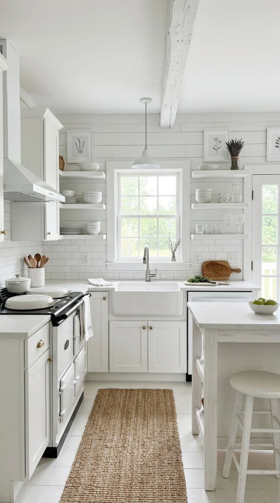 9 Small White Farmhouse Kitchen - Smart Ideas for a Bright and Cozy Home