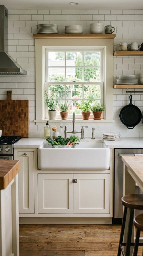 9 Small White Farmhouse Kitchen - Smart Ideas for a Bright and Cozy Home