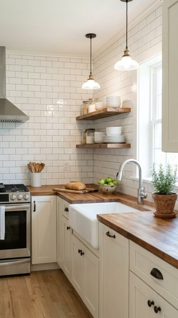9 Small White Farmhouse Kitchen - Smart Ideas for a Bright and Cozy Home