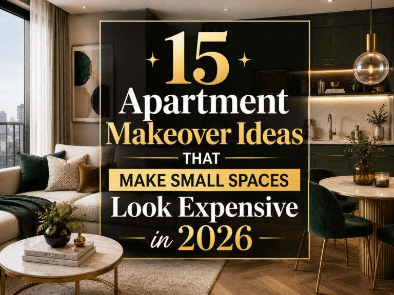15 Apartment Makeover Ideas That Make Small Spaces Look Expensive in 2026