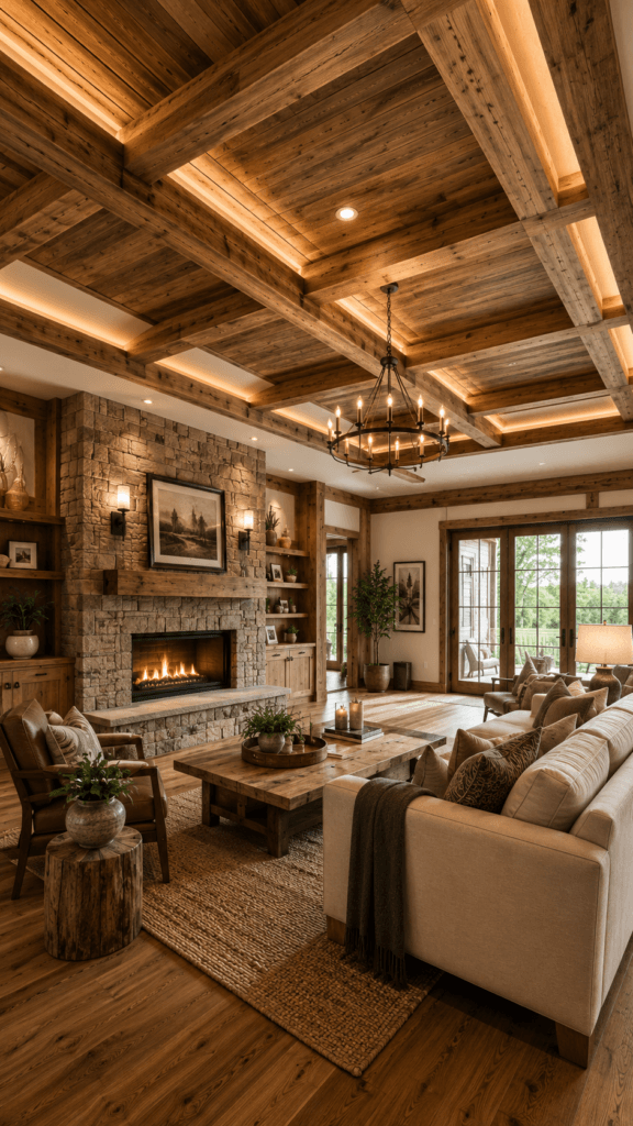 9 Stunning False Ceiling Living Room Designs